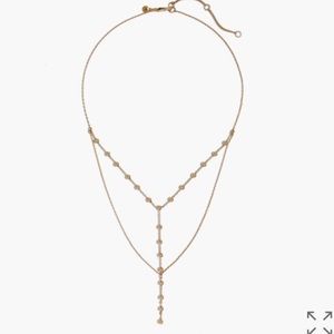 Madewell Sphere Layered Lariat Necklace